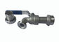 Bavoir de tuyau d'extrémité de bavure d'acier inoxydable de structure de robinet à tournant sphérique SS316 fournisseur