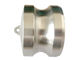 Bouchon anti-poussière d'accouplement de camlock de l'acier inoxydable 304 avec le fil de bspt de bsp de DIN2999 ISO228 fournisseur