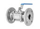 3PC a bridé acier inoxydable de moulage de précision du robinet à tournant sphérique PN40 fournisseur